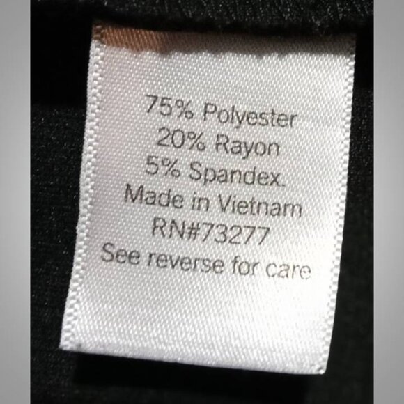 Nine West black blazer coat women's size XL - Picture 5 of 5